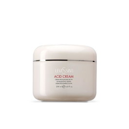 Levissime Acid Cream 200 mL - Crème régulatrice du pH de la peau - Multi-usages pour le corps et le visage