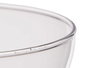 GIFTDECOR Vase en Verre Transparent à Col Ouvert 41cm