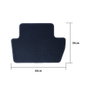 OCC Design OCCCT0030 Tapis Sur Mesure Citroen DS4 2010-Aujourd'hui 5Pz Velours/Polyprop