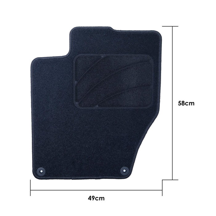 OCC Design OCCCT0030 Tapis Sur Mesure Citroen DS4 2010-Aujourd'hui 5Pz Velours/Polyprop OCC Design OCCCT0030 Tapis Sur Mesure Citroen DS4 2010-Aujourd'hui 5Pz Velours/Polyprop