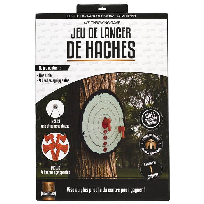 Mister Gadget Jeu de lancement 4 haches Mister Gadget Jeu de lancement 4 haches