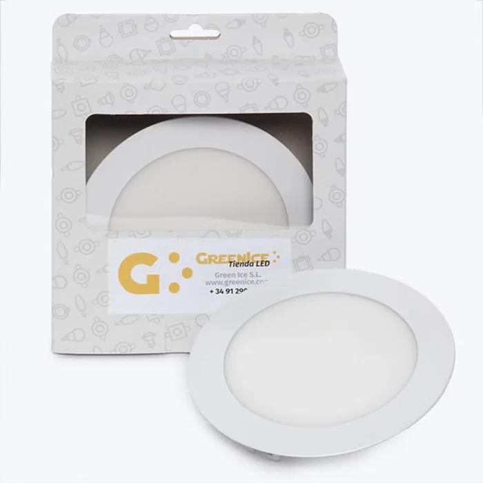 Plaque LED Circulaire 9W 673Lm 2700K Blanc Chaud Plaque LED Circulaire 9W 673Lm 2700K Blanc Chaud