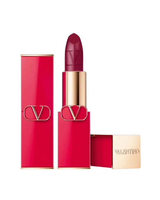 Valentino Rouge à lèvres crème Rosso 505R, finition satinée Valentino Rouge à lèvres crème Rosso 505R, finition satinée