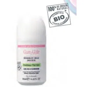 Gamarde Déodorant roll-on biologique au thé vert 50 ml