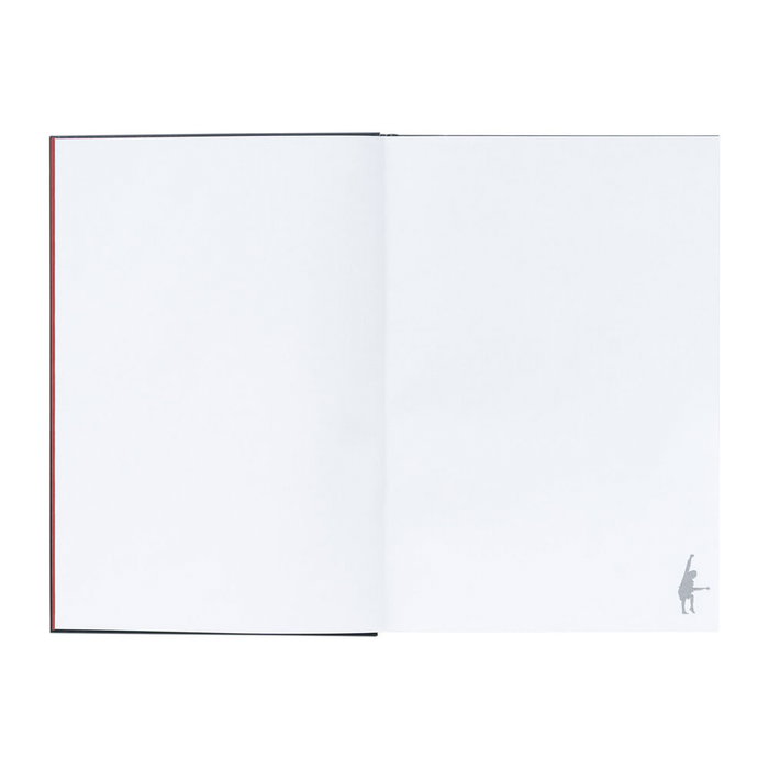 ERIK - Cahier Premium A5 à pages bullet, 96 feuilles, couverture rigide laminée mat, poche intérieure et marque-page
