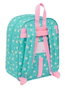 Safta Mochila Guarderia Adapt.Carro Peppa Pig "Pretty Flowers" 22x27x10 cm, Sac à Dos Garderie Adaptable au Caddie, Version Espagnole