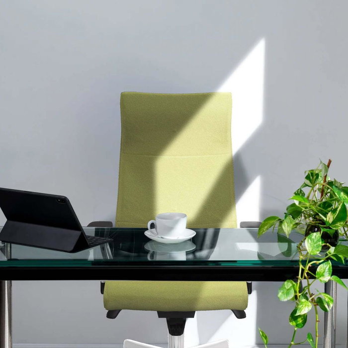 Piqueras Y Crespo Fauteuil Albacete Morado avec mécanisme synchrone et base blanche