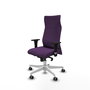Piqueras Y Crespo Fauteuil Albacete Morado avec mécanisme synchrone et base blanche