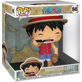 Funko Pop! Jumbo - Figurine One Piece Monkey D. Luffy 25 cm - Vinyle - Garantie 2 ans