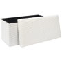Home Deco Factory Pouf Pliable Scott Beige