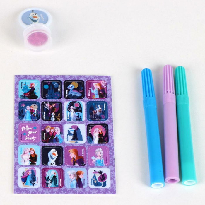 Ensemble de Papeterie Frozen Multicouleur 8 Pièces