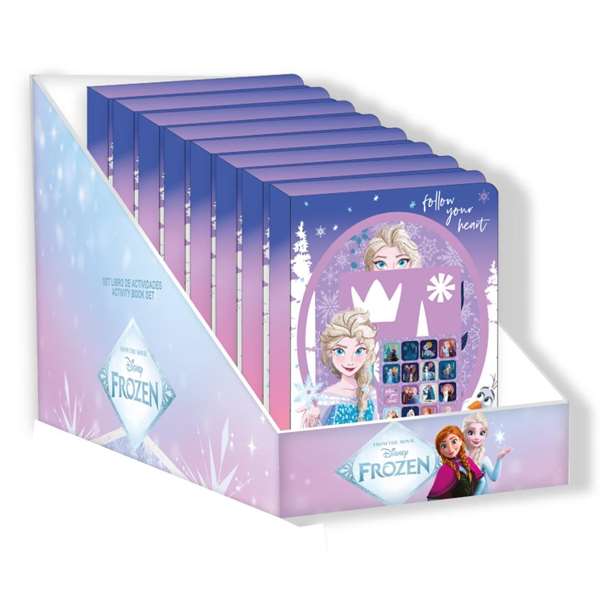 Cerdà Set de Carnets Frozen - 14,5 x 20 x 3 cm - Carnet à Pages Blanches - À Partir de 3 Ans