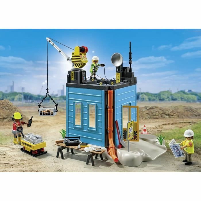 Playmobil 71650 Ouvriers et chantier, My Life la construction, 138 pièces Playmobil 71650 Ouvriers et chantier, My Life la construction, 138 pièces