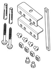 Vogel's PFA 9126 Kit de Support Additionnel pour Barres d'Interface Connect-it PFB34XX