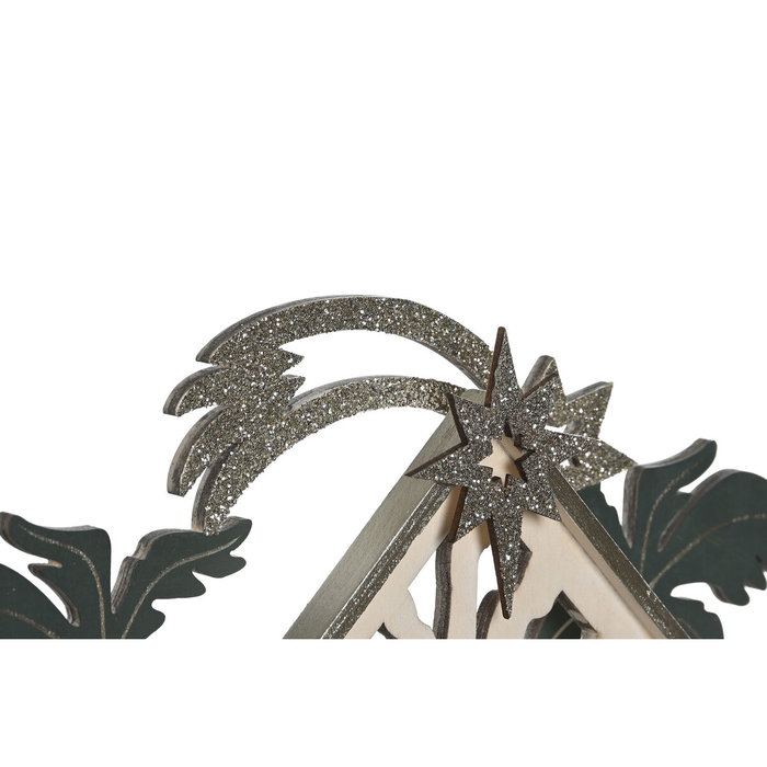 Calendrier de l’Avent DKD Home Decor Bois 34 x 8,5 x 36,5 cm (2 Unités)