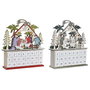 Calendrier de l’Avent DKD Home Decor Bois 34 x 8,5 x 36,5 cm (2 Unités)