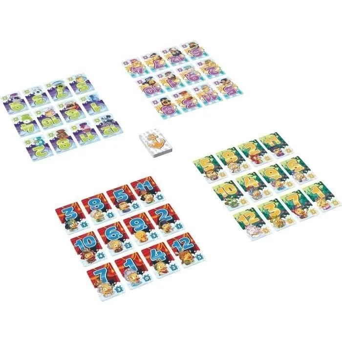 Asmodee Duck & Cover - Jeu de cartes Captain Games en français, 8 ans et +, 2 à 7 joueurs, durée 20 minutes