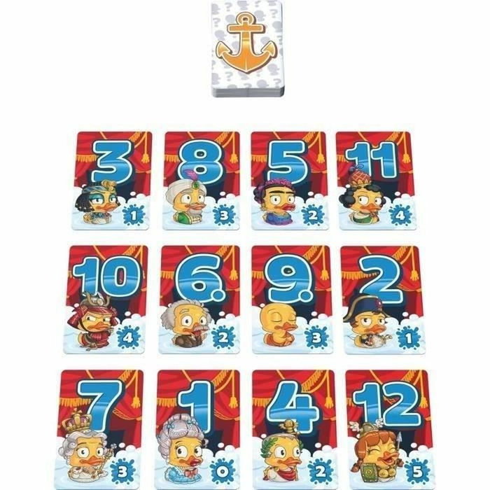 Asmodee Duck & Cover - Jeu de Cartes
