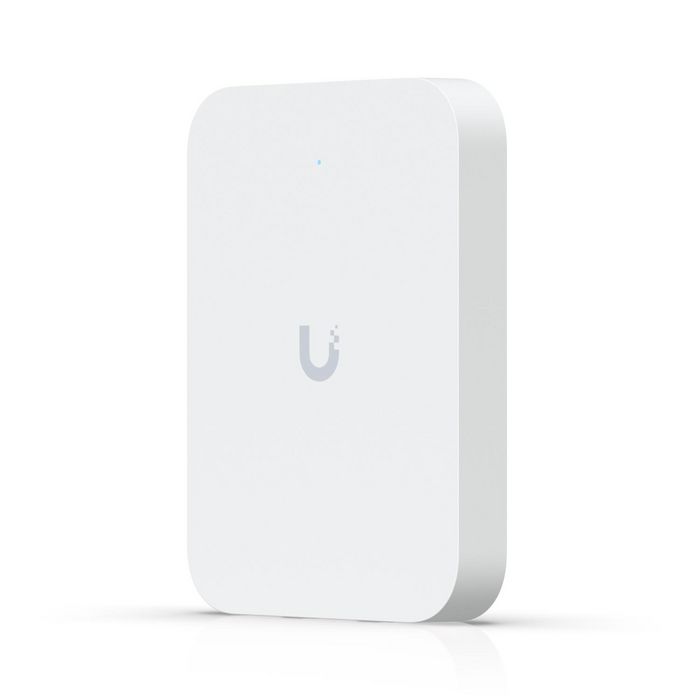 Ubiquiti Point d'accès WiFi 7 mural 115 m² 4 flux - Switch 2.5 GbE PoE 13W intégré - Pour environnements d'accueil