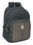 Safta Mochila doble adapt.carro real madrid 3ª equipacion 24/25 - Sac à dos double adaptation chariot Real Madrid 3ème équipement 24/25, 32 x 42 x 15 cm