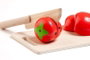 Molto Plateau à fruits en bois avec 9 pièces - Jeu d'imitation en bois pour enfants dès 1 an