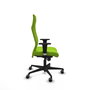 Piqueras Y Crespo Fauteuil Albacete Pistache avec mécanisme Synchro et accoudoirs 1D