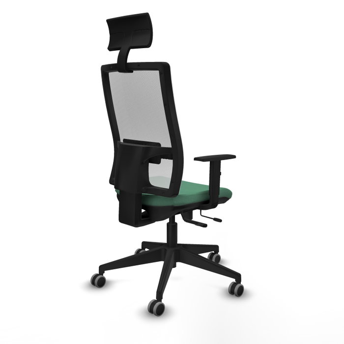 Piqueras y Crespo Chaise de Bureau Horna Vert émeraude Piqueras y Crespo Chaise de Bureau Horna Vert émeraude