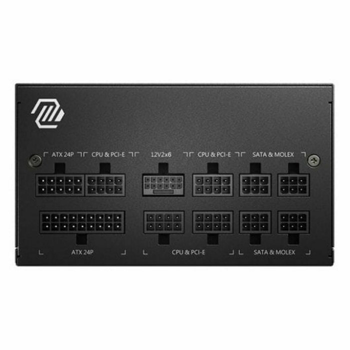 Bloc d’Alimentation MSI 306-7ZP8E11-CE0 750 W ATX 80 Plus Gold