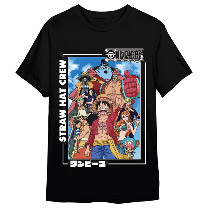 TOEI ANIMATION T-Shirt One Piece Équipage du Chapeau de Paille adulte en Coton 165g - Taille 2XL TOEI ANIMATION T-Shirt One Piece Équipage du Chapeau de Paille adulte en Coton 165g - Taille 2XL