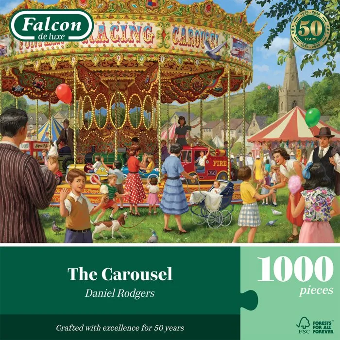 Jumbo Puzzle Falcon - Le carrousel - 1000 pièces