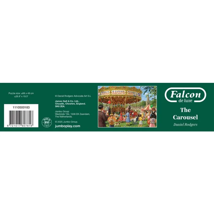 Jumbo Puzzle Falcon - Le carrousel - 1000 pièces