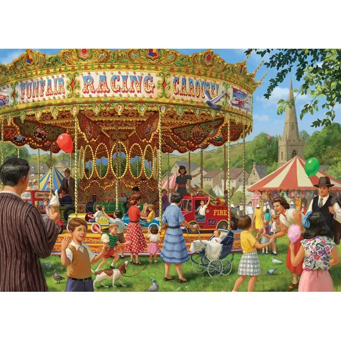 Jumbo Puzzle Falcon - Le carrousel - 1000 pièces