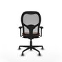 Piqueras y Crespo Chaise de Bureau Jorquera 3D036G0 Marron Gris