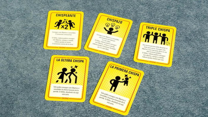 Tranjis Games SL Jeu de société Chispas ! Jeu collaboratif et de connexion mentale pour groupes Tranjis Games SL Jeu de société Chispas ! Jeu collaboratif et de connexion mentale pour groupes