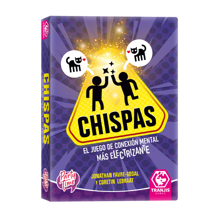 Tranjis Games SL Jeu de société Chispas ! Jeu collaboratif et de connexion mentale pour groupes Tranjis Games SL Jeu de société Chispas ! Jeu collaboratif et de connexion mentale pour groupes