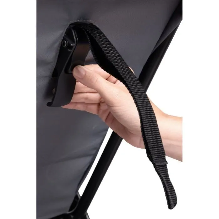 Chicco Urbino Poussette 4 Roues Citadine Légère et Maniable - Gris - Homologuée 22 kg, Pliable d'une Main, Capote UV50+