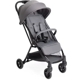 Chicco Urbino Poussette 4 Roues Citadine Légère et Maniable - Gris - Homologuée 22 kg, Pliable d'une Main, Capote UV50+