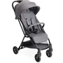 Chicco Urbino Poussette 4 Roues Citadine Légère et Maniable - Gris - Homologuée 22 kg, Pliable d'une Main, Capote UV50+
