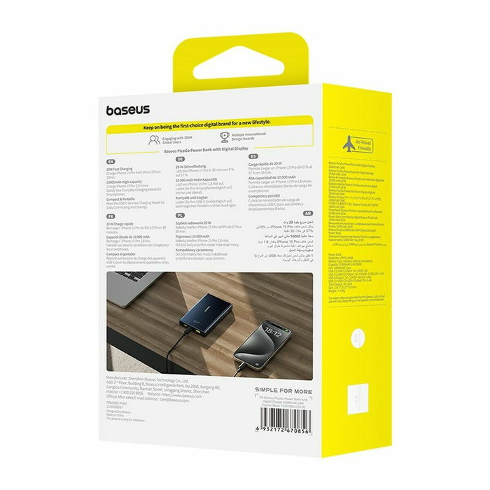 Powerbank Baseus P10076801123-00