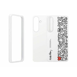 Samsung Coque personnalisable pour Galaxy S25 Plus Blanc