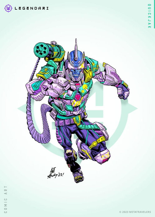 Legendari figurine 1/10 Quik Jak 18 cm