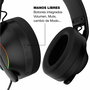 Casques avec Micro Gaming CoolBox COO-AUM-WB01-B Noir