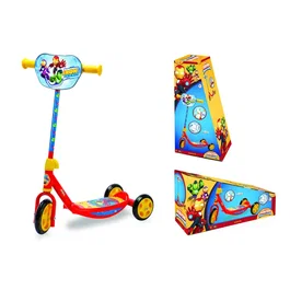 Smoby Patinette 3 Roues Iron Man pour Enfant Dès 3 Ans avec Guidon Réglable et Structure en Métal - Poids Max 20 kg