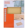 Black+Decker Lot de 30 feuilles de papier de verre assorties