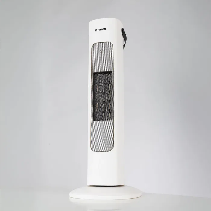 Radiateur soufflant PTC + Ventilateur 800/1600W Blanc