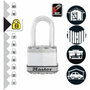 Master Lock Cadenas Haute Sécurité Excell&reg; M1EURDLFCC 50 mm en Acier Laminé