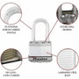 Master Lock Cadenas Haute Sécurité Excell&reg; M1EURDLFCC 50 mm en Acier Laminé