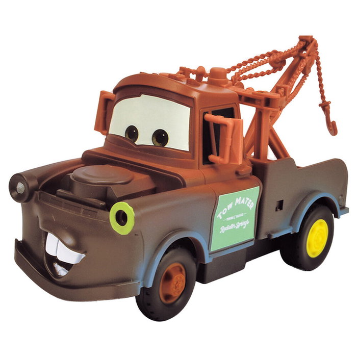 JADA TOYS Voiture radiocommandée Mater Cars Disney Pixar 1:32, 27 MHz, +4 ans, pour intérieur et extérieur