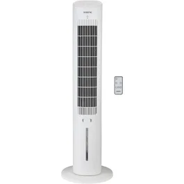 Oceanic Ventilateur Rafraîchisseur d'Air - Hauteur 97.5 cm - 60W - 3 Vitesses - 3 Modes - Réservoir 3 L - Télécommande - Blanc