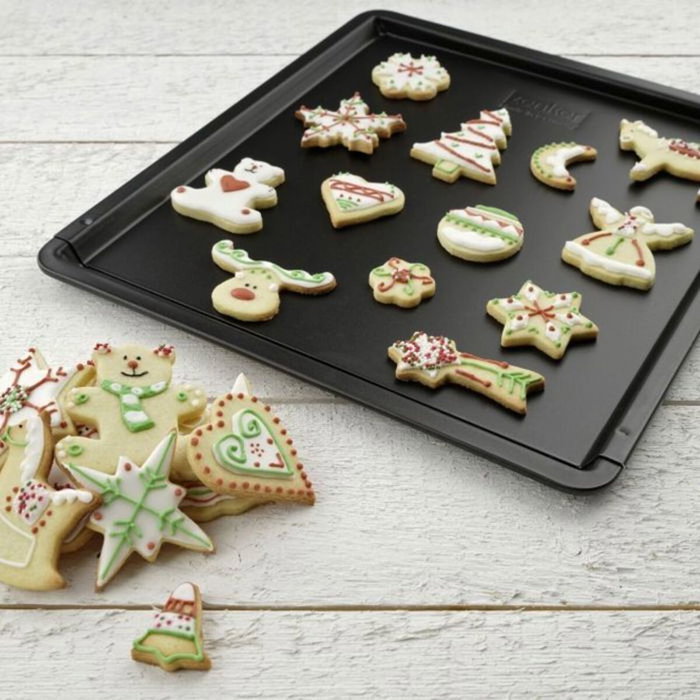 Zenker Ensemble plaque à pâtisserie extensible et 9 emporte-pièces de Noël